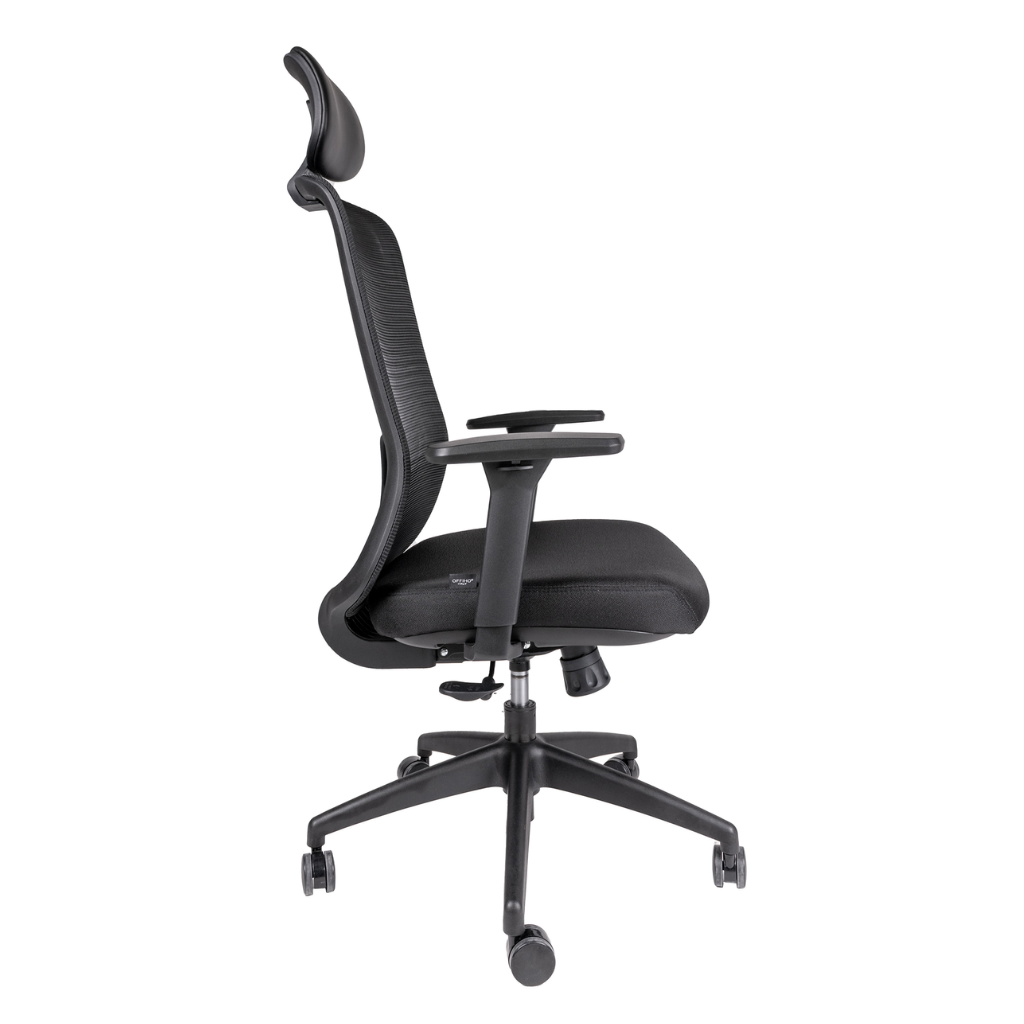 SILLA EJECUTIVA CREW OHE-112 NEGRO